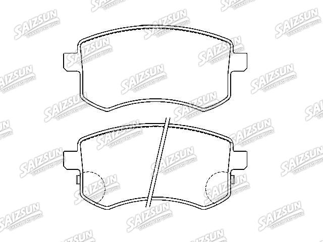 тормозная кладка Brake Pad Set:PW895175