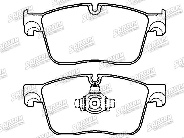 тормозная кладка Brake Pad Set:T2H16147