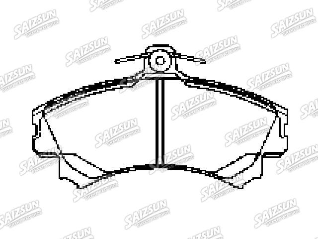 тормозная кладка Brake Pad Set:MA123328Z