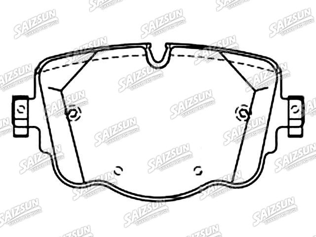 тормозная кладка Brake Pad Set:4M0 698 451 C
