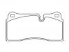 Plaquettes de frein Brake Pad Set:34 21 8 091 600