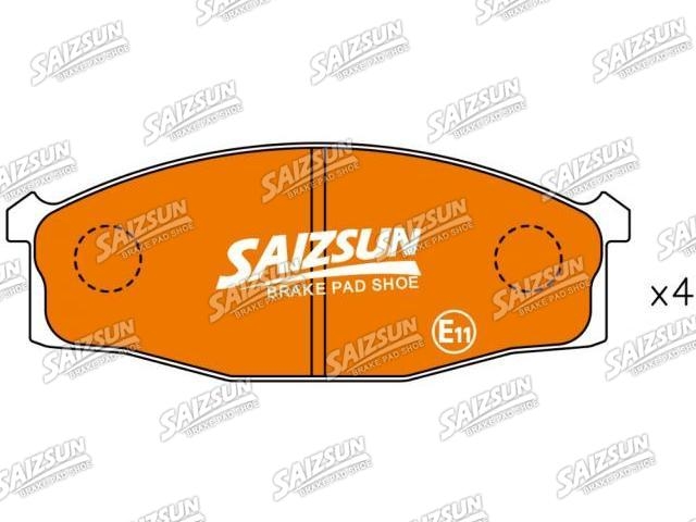 Plaquettes de frein Brake Pad Set:41060-25T90