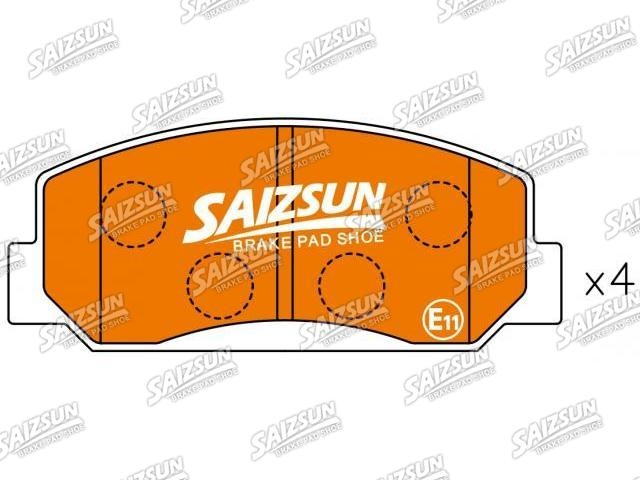 Plaquettes de frein Brake Pad Set:45022-671-305