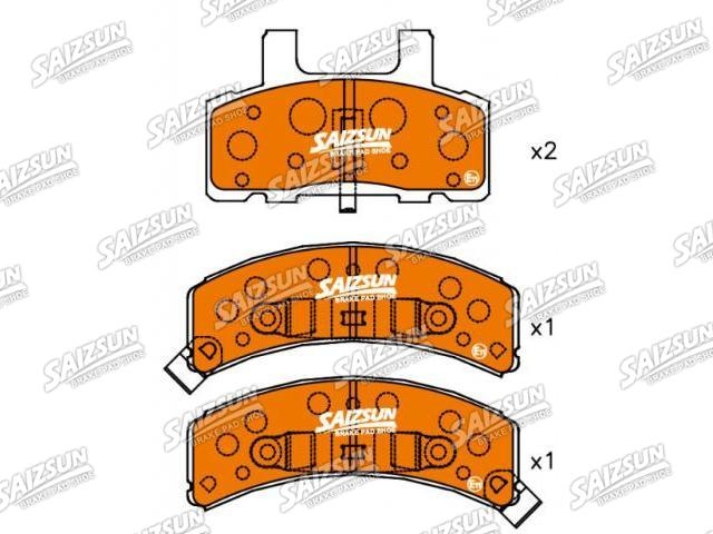 Plaquettes de frein Brake Pad Set:1232 1430