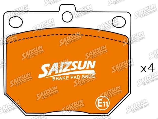 Plaquettes de frein Brake Pad Set:41060-18W25