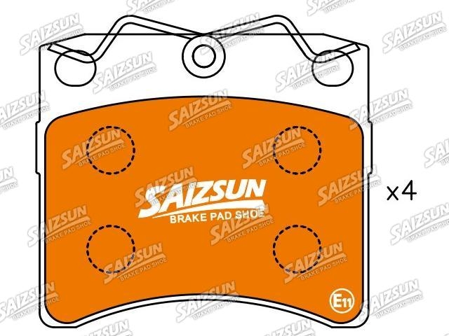 Plaquettes de frein Brake Pad Set:701 698 151 F