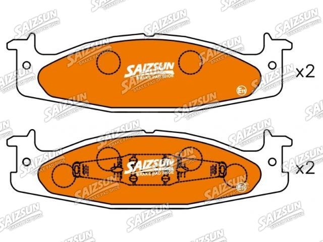 Plaquettes de frein Brake Pad Set:F4TZ-2001-A