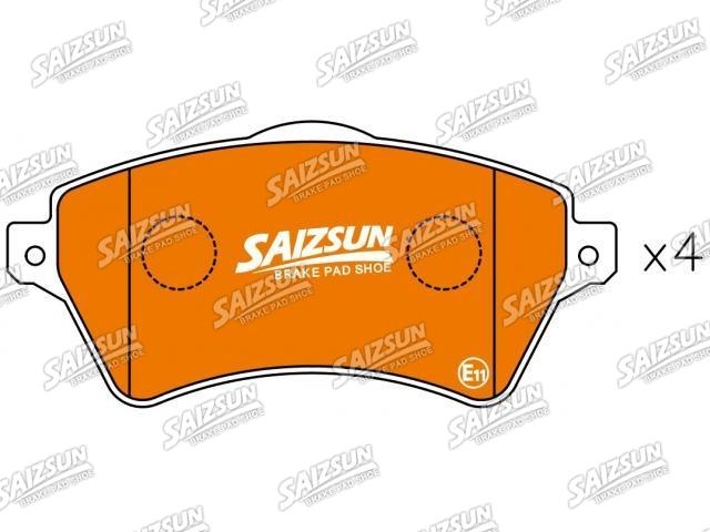 Plaquettes de frein Brake Pad Set:SFP 000010