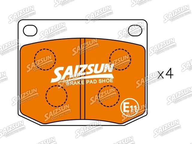 Plaquettes de frein Brake Pad Set:40 04 123