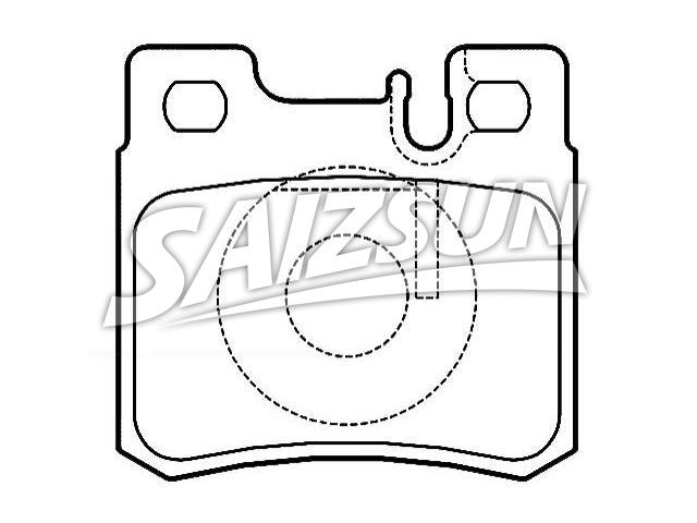 Brake Pad Set:001 420 02 20