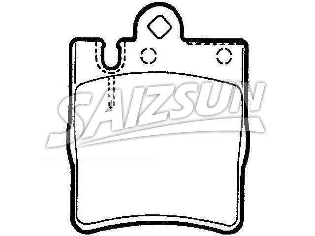 Brake Pad Set:002 420 52 20