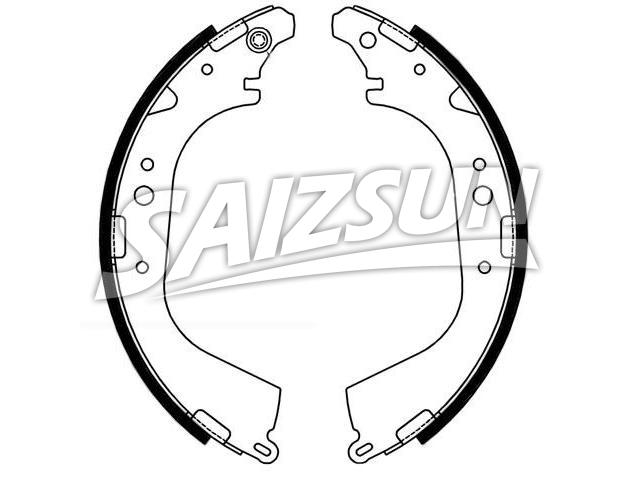 Brake Shoe Set:04495-35151