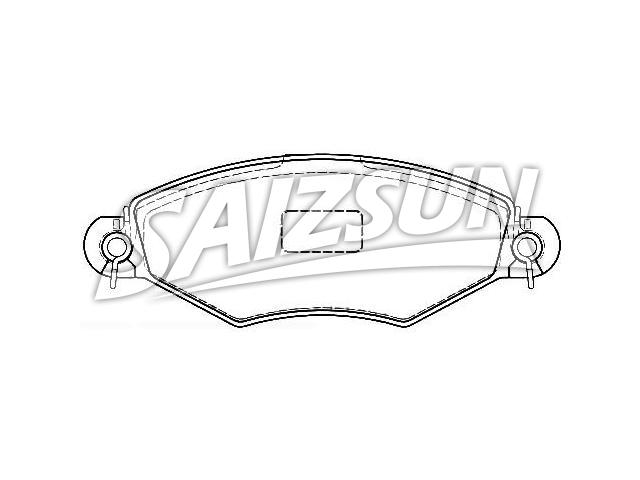 Brake Pad Set:4251.91