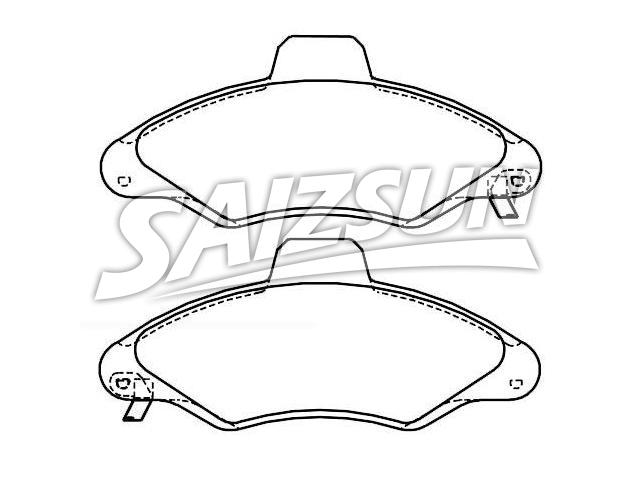 Brake Pad Set:1 048 308