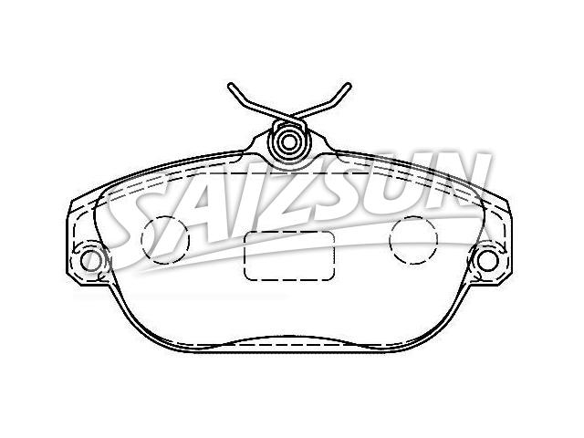 Brake Pad Set:271 349