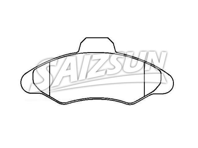 Brake Pad Set:5 026 661