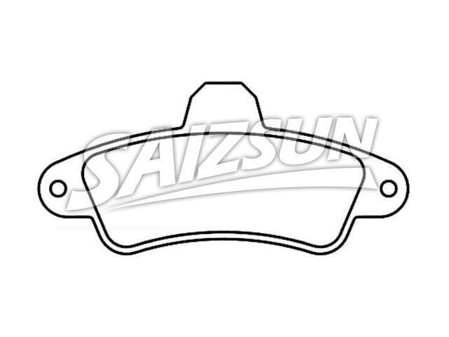Brake Pad Set:6 669 779