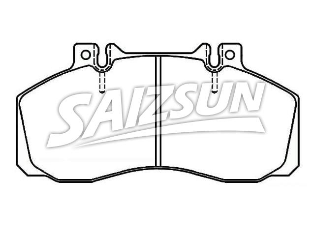 Brake Pad Set:001 420 15 20