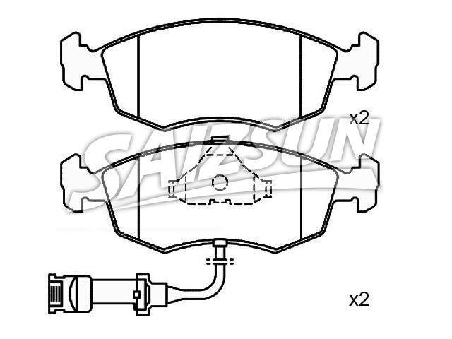 Brake Pad Set:1 632 792