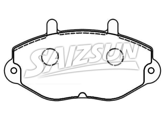 Brake Pad Set:5028764