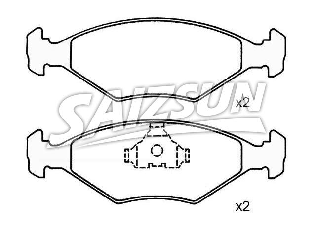 Brake Pad Set:5882984