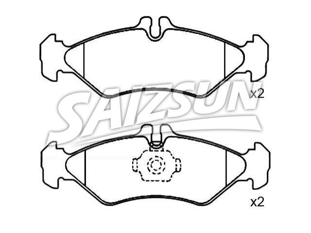 Brake Pad Set:003 420 64 20