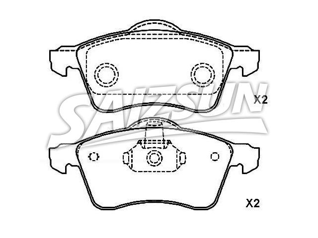 Brake Pad Set:7D0 698 151 E