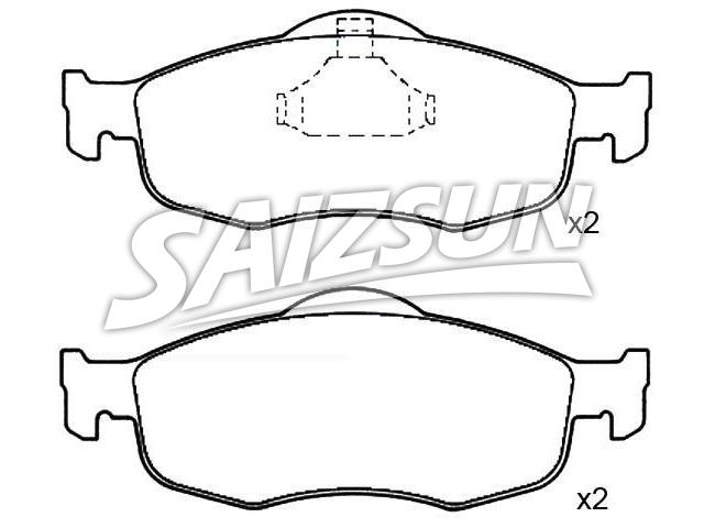 Brake Pad Set:1 079 347
