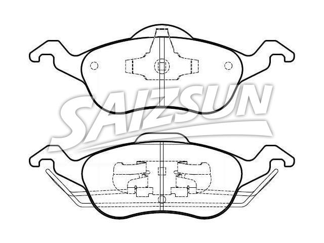 Brake Pad Set:1 075 558