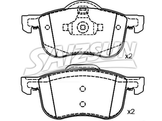 Brake Pad Set:272 401