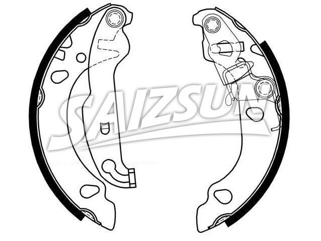 Brake Shoe Set:1 123 789