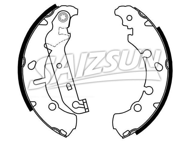 Brake Shoe Set:1 125 669