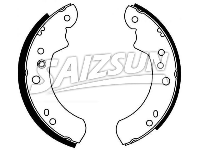 Brake Shoe Set:1 662 293
