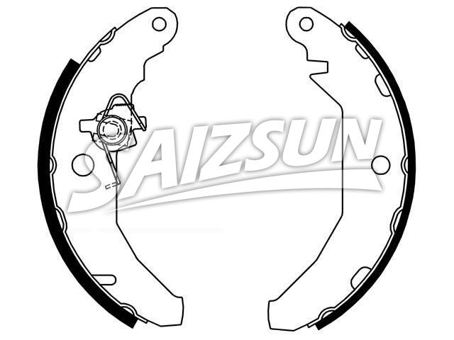 Brake Shoe Set:5 020 562