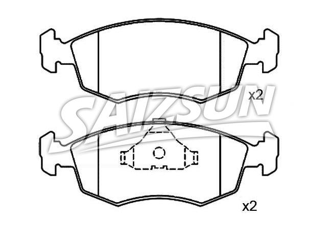 Brake Pad Set:5 020 817