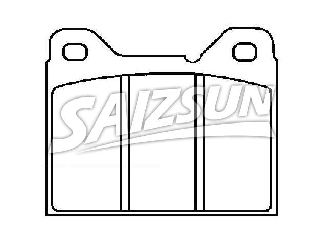 Brake Pad Set:270 165