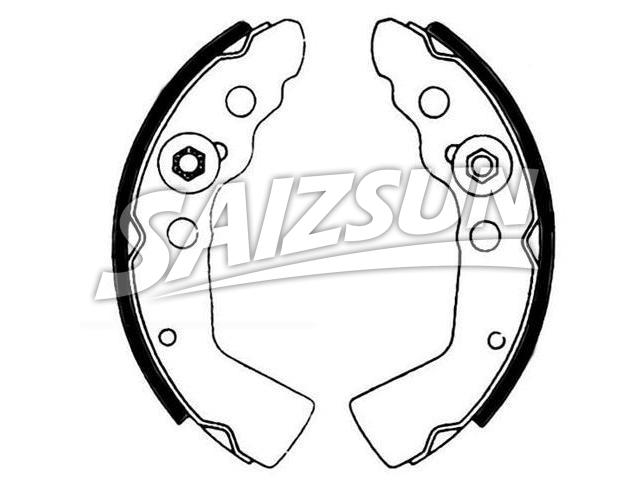 Brake Shoe Set:52202-78022