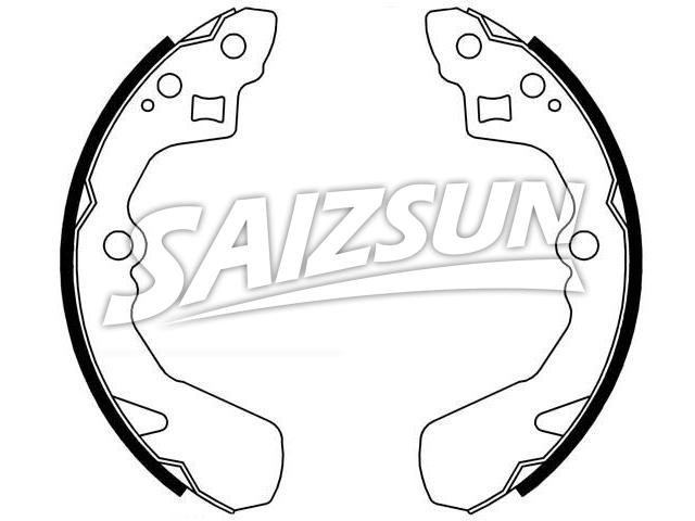 Brake Shoe Set:53210-50E10