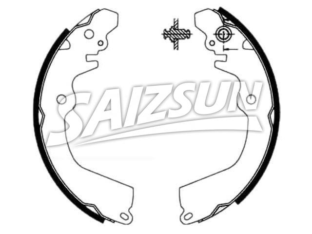 Brake Shoe Set:MB699336