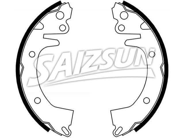 Brake Shoe Set:MB407250