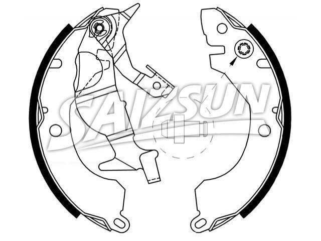 Brake Shoe Set:MB366443