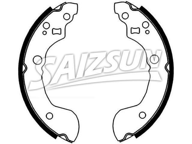 Brake Shoe Set:44060-7E625