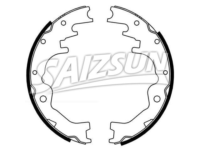 Brake Shoe Set:LAY1-26-38ZA