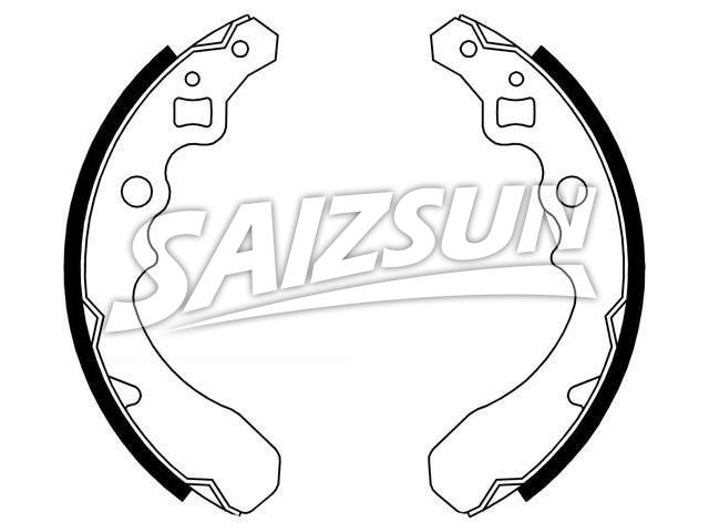 Brake Shoe Set:04495-87207-000