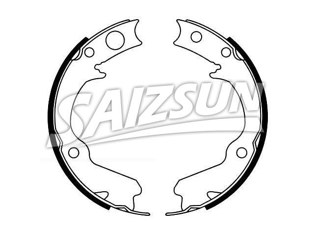 Brake Shoe Set:26257-AA070