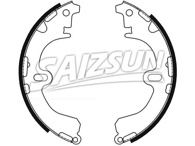 Brake Shoe Set:04495-12111