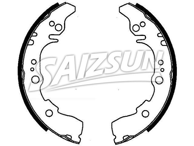 Brake Shoe Set:04495-97501-000