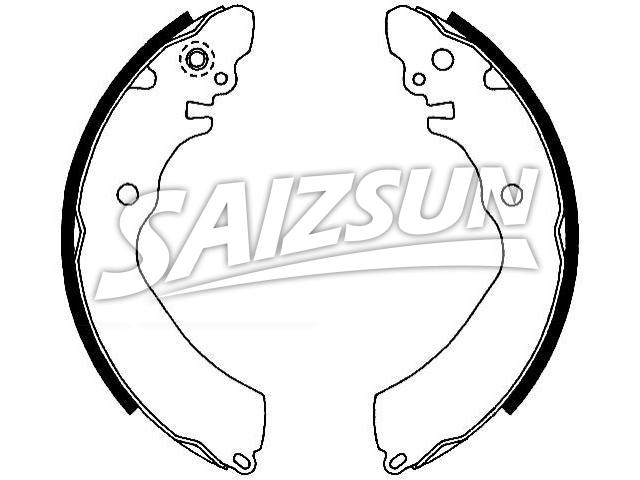 Brake Shoe Set:04495-BZ010