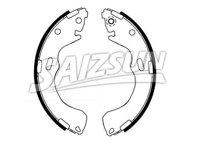 Brake Shoe Set:G1YV-26-38ZA