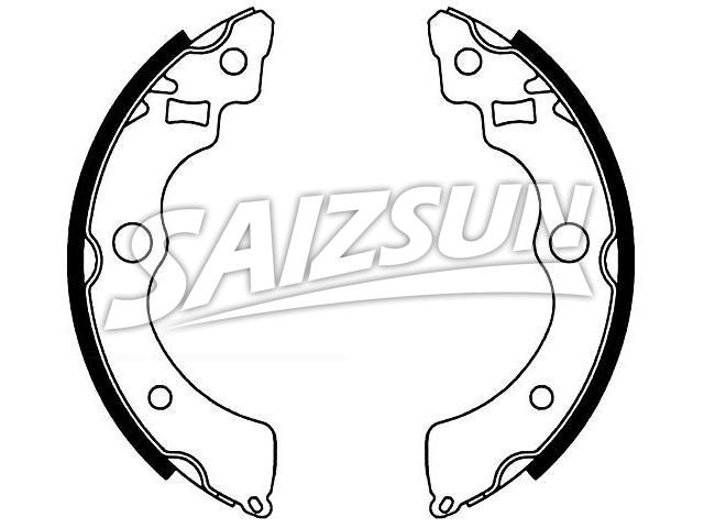 Brake Shoe Set:43153-S2K-004